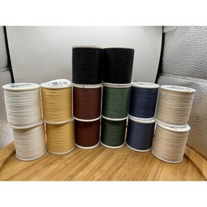Americana Quilting Thread  150 Yards 137M 100% Glacéd Cotton 14 Spools